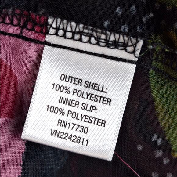 Womens Dress Large Romantic Floral Fairy Grunge Whimsygoth Boho Feminine Peasant - Picture 6 of 7